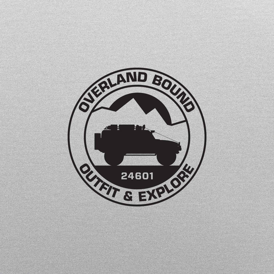 3" Customizable Vinyl Logo Decal - Overland Bound