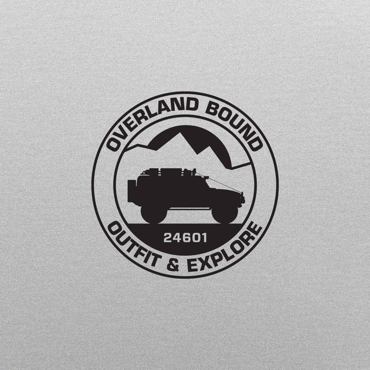 3" Customizable Vinyl Logo Decal - Overland Bound