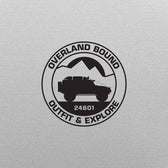 3" Customizable Vinyl Logo Decal - Overland Bound