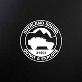 3" Customizable Vinyl Logo Decal - Overland Bound