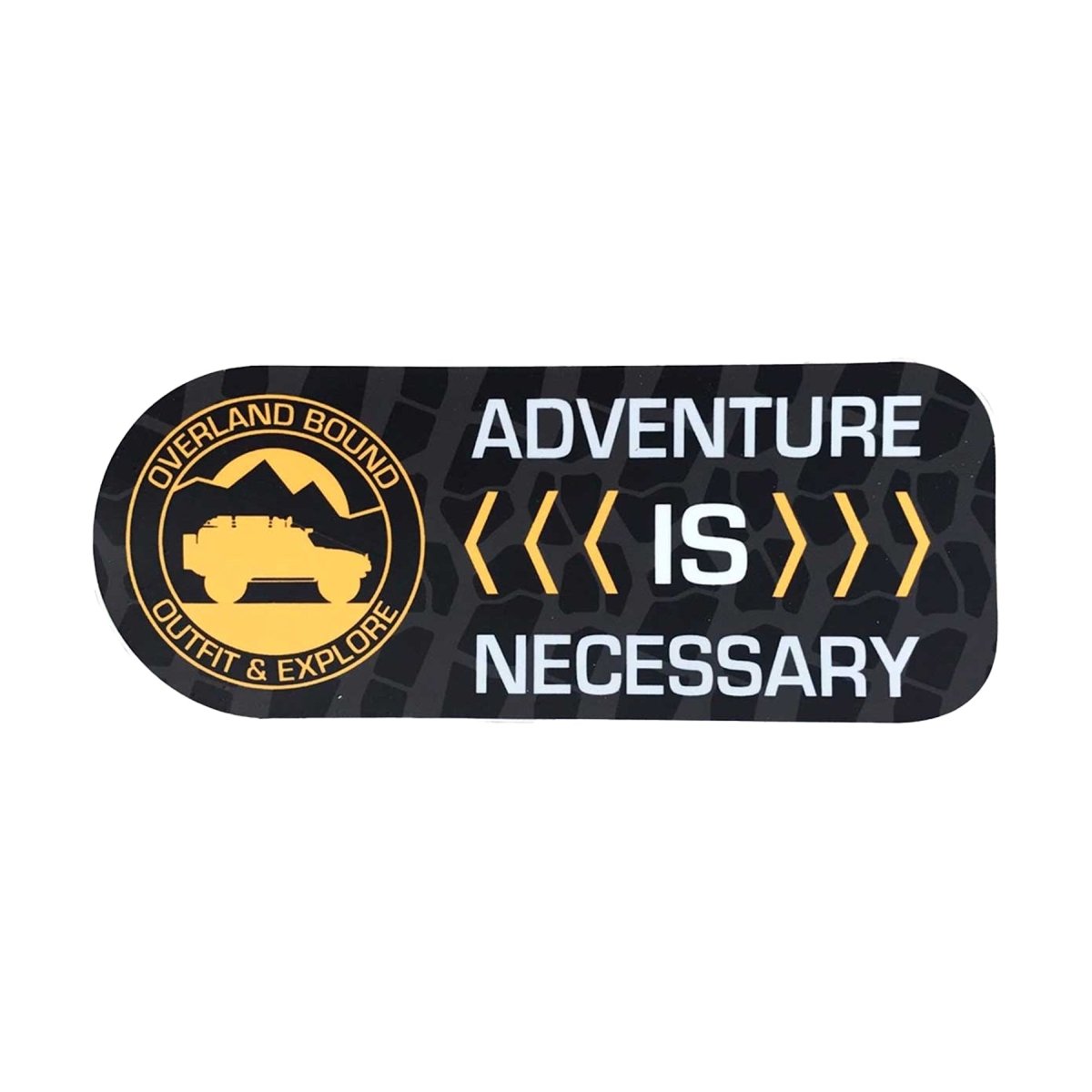 Adventure is Necessary Sticker - Overland Bound