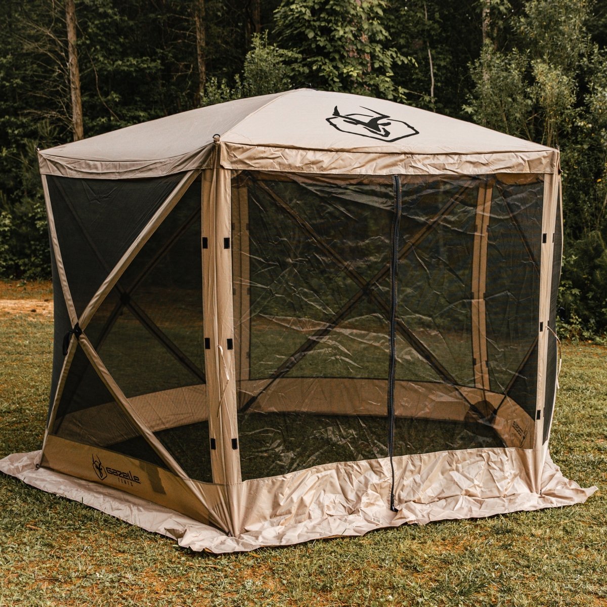 G5 5-Sided Portable Gazebo with TriTech Mesh - Overland Bound