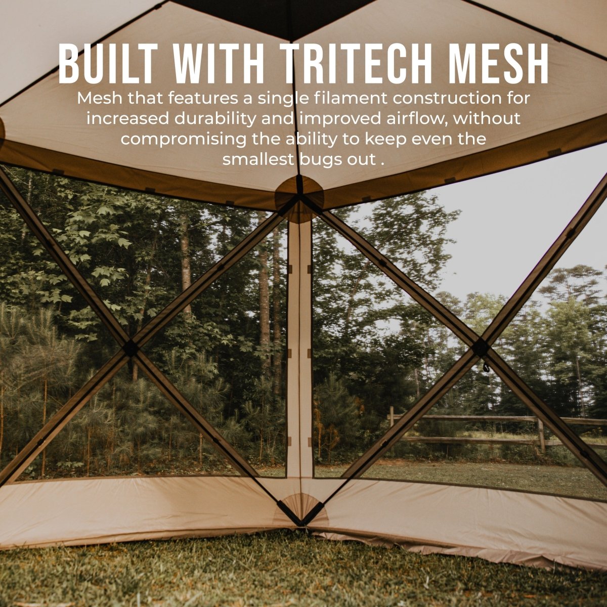 G5 5-Sided Portable Gazebo with TriTech Mesh - Overland Bound