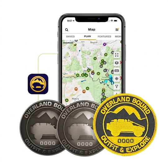 Membership + Two Metal Emblems - Overland Bound