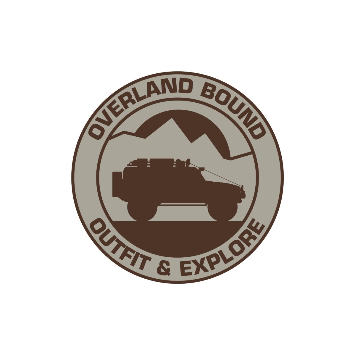 Overland Bound Sticker - Overland Bound