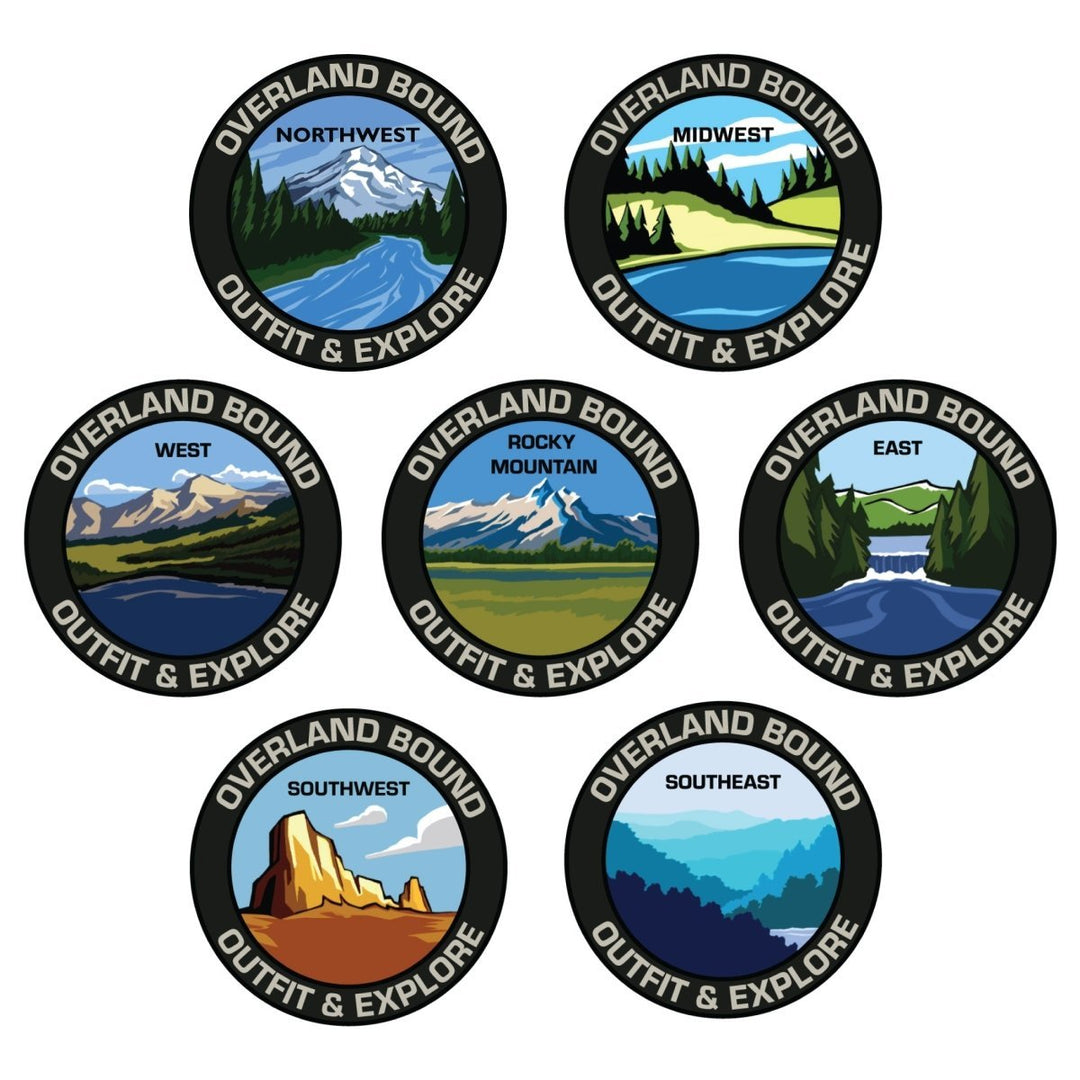 United States Regional Patches - Overland Bound