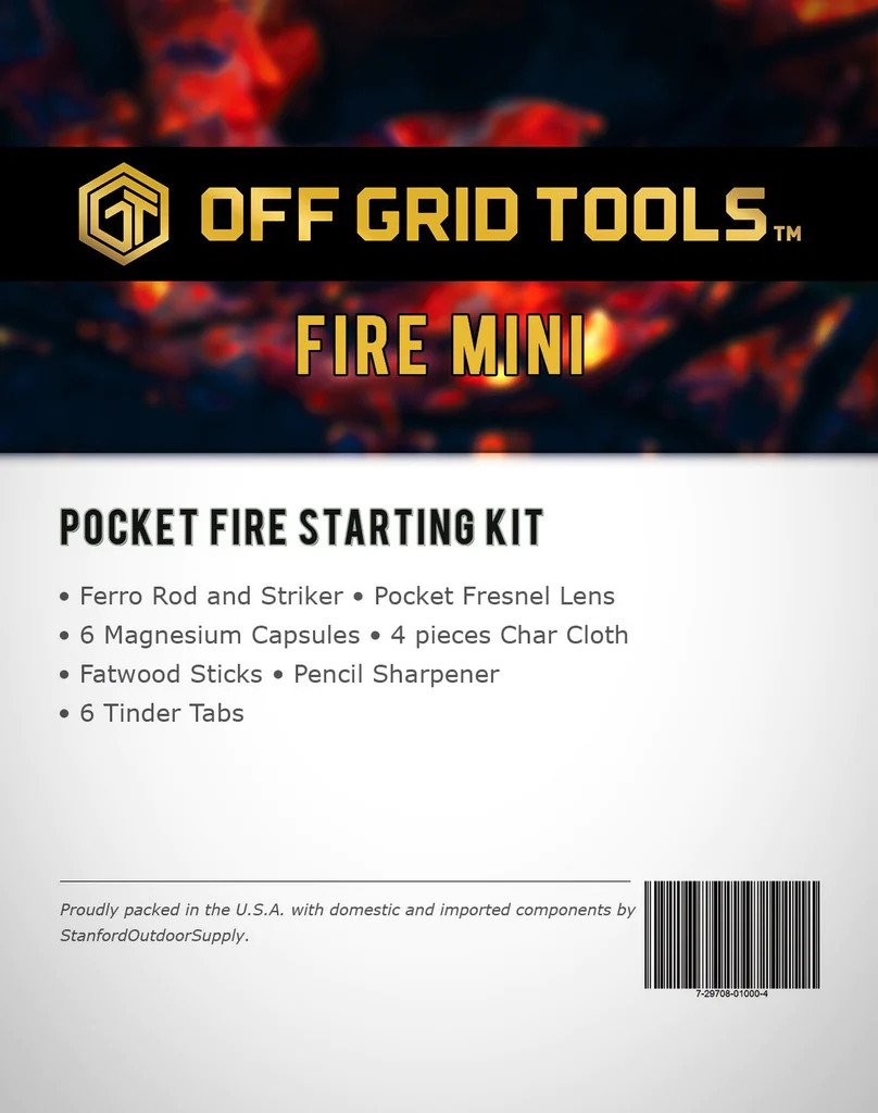 Fire Kit - Mini Fire Starting Kit