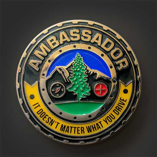 Challenge Coin: Ambassador - Overland Bound