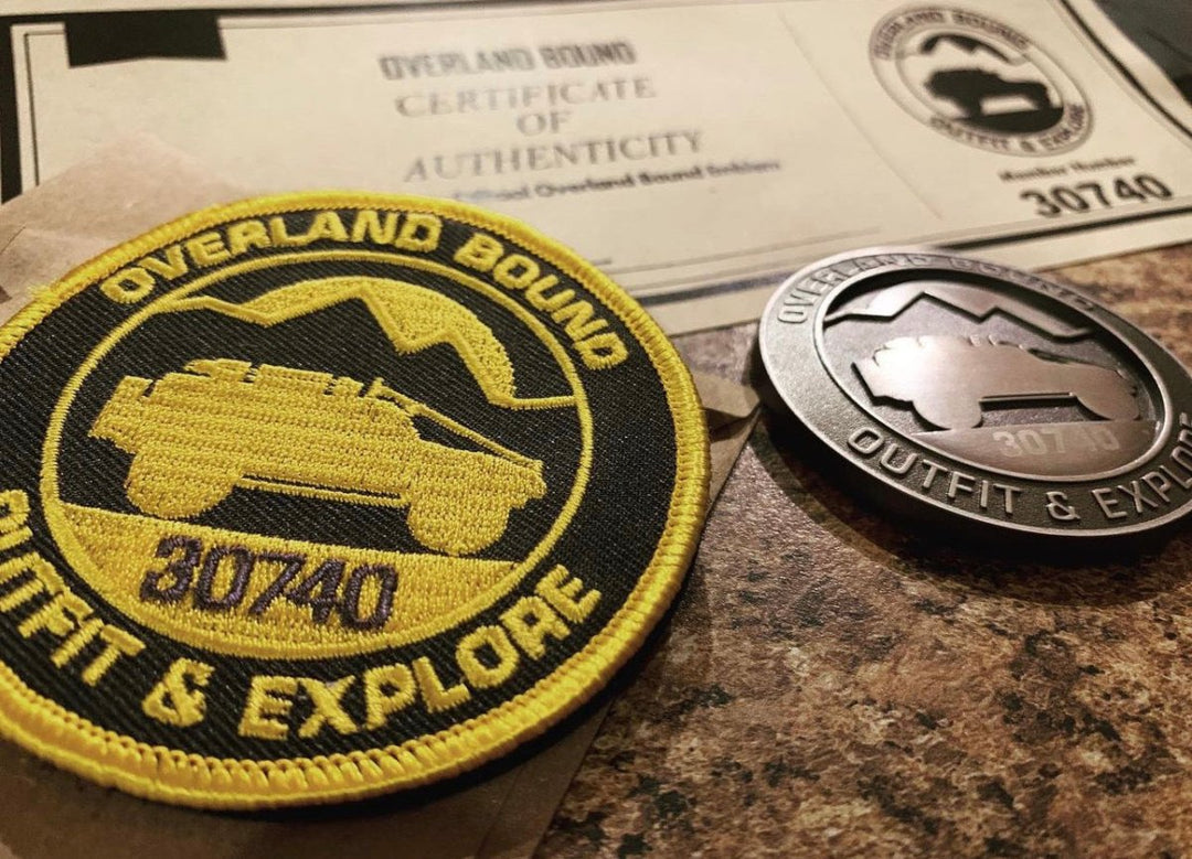 Membership + One Metal Emblem - Overland Bound