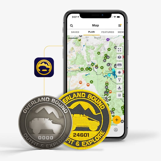 Membership + One Metal Emblem - Overland Bound