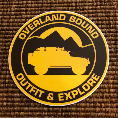 Overland Bound Sticker - Single - Overland Bound