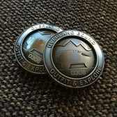 Two Overland Bound Emblems: Current Member - Overland Bound